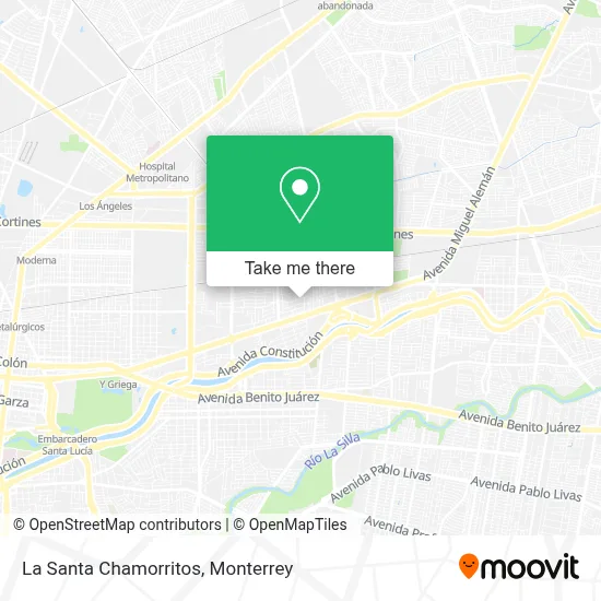 La Santa Chamorritos map
