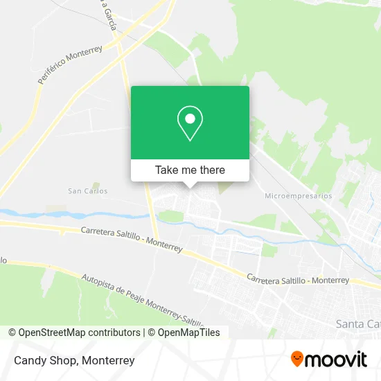 Candy Shop map