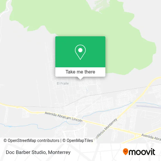 Doc Barber Studio map