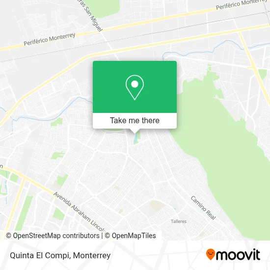 Quinta El Compi map