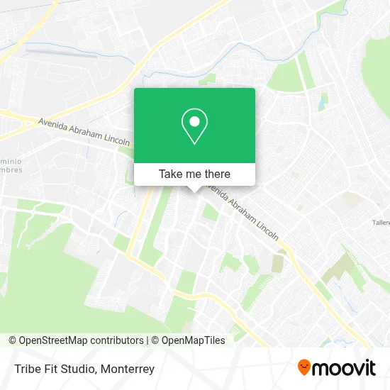 Tribe Fit Studio map