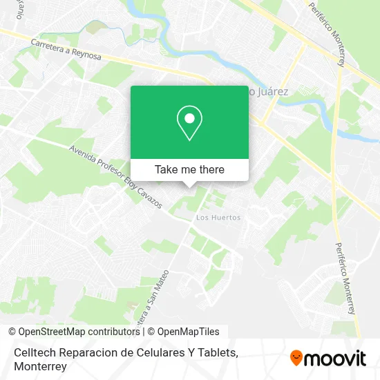 Celltech Reparacion de Celulares Y Tablets map