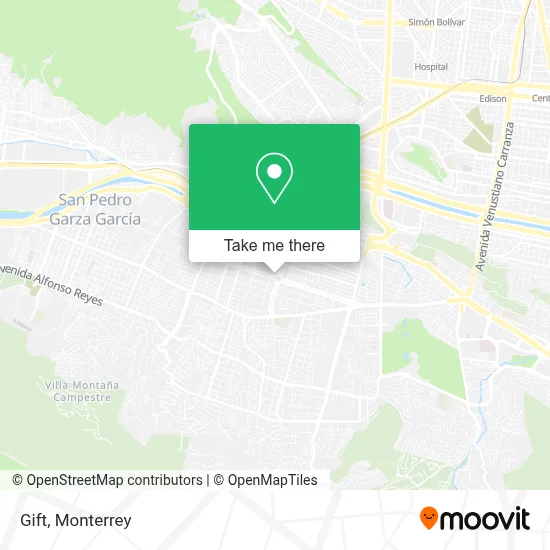 Gift map