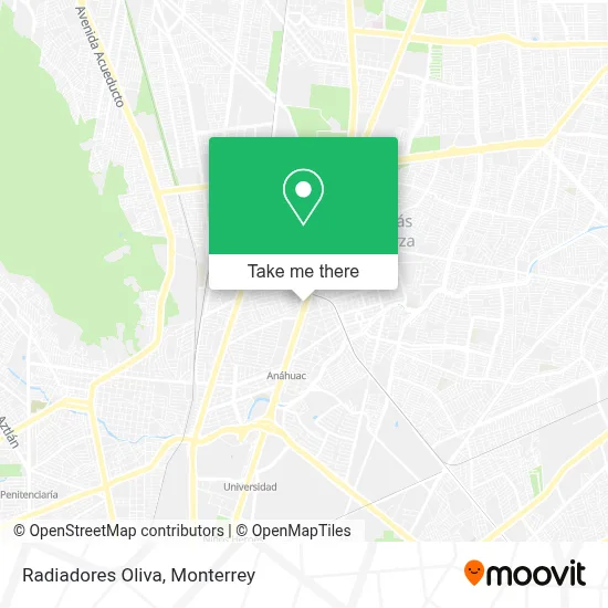 Radiadores Oliva map