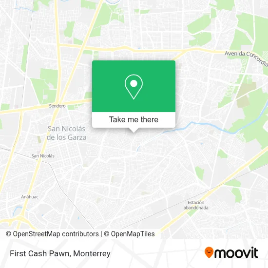 First Cash Pawn map