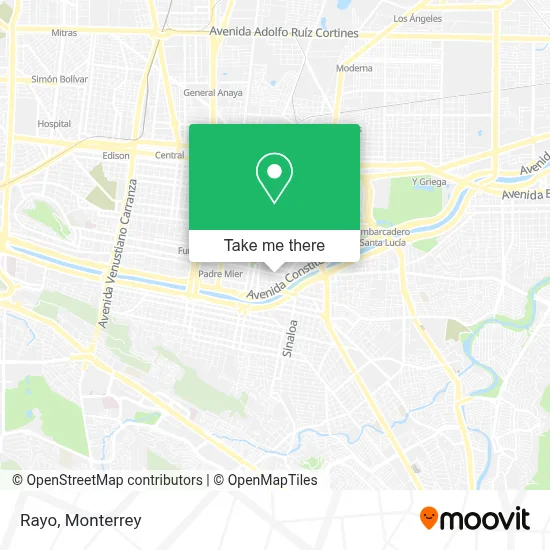 Rayo map