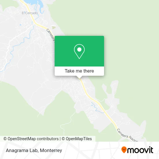 Anagrama Lab map