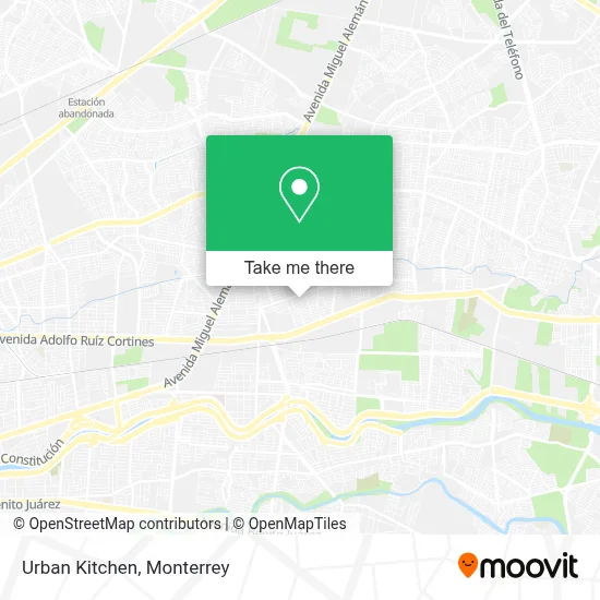 Urban Kitchen map
