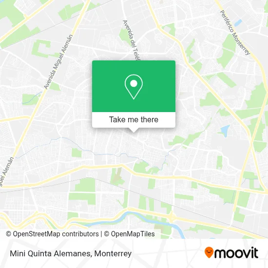 Mini Quinta Alemanes map