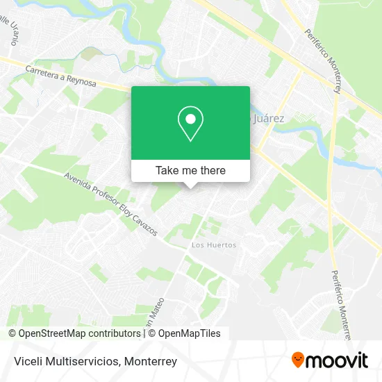 Viceli Multiservicios map