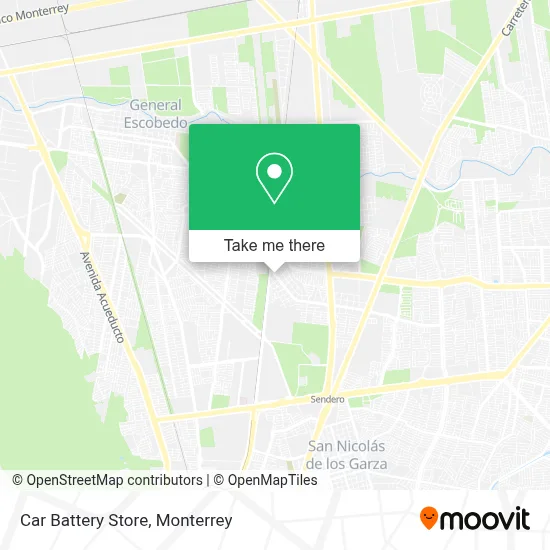 Car Battery Store map