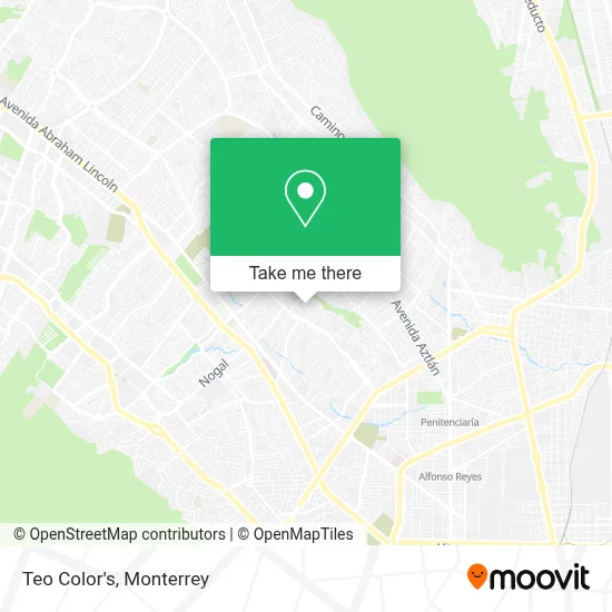 Teo Color's map