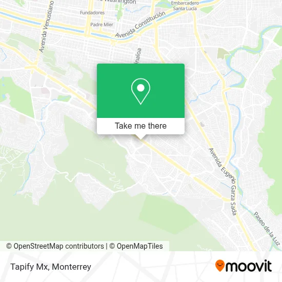 Tapify Mx map