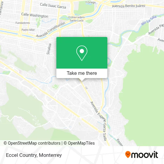 Eccel Country map