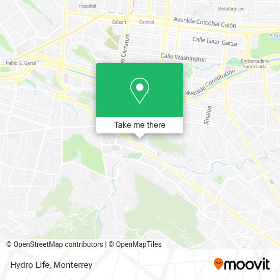Hydro Life map