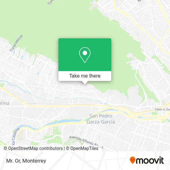 Mr. Or map