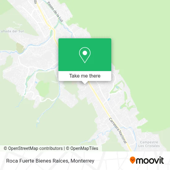 Roca Fuerte Bienes Raíces map