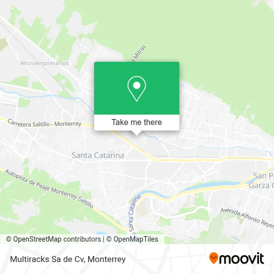 Multiracks Sa de Cv map