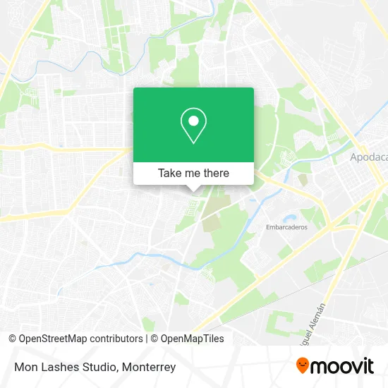 Mon Lashes Studio map