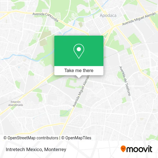 Intretech Mexico map