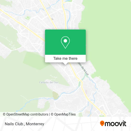 Nails Club. map