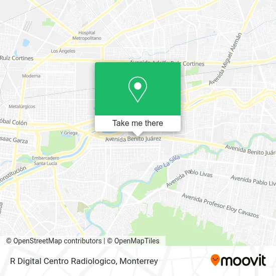 R Digital Centro Radiologico map