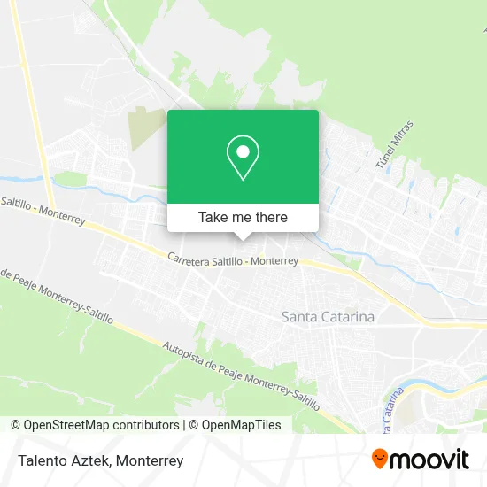 Talento Aztek map