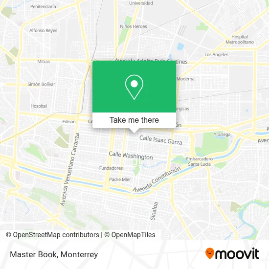 Master Book map