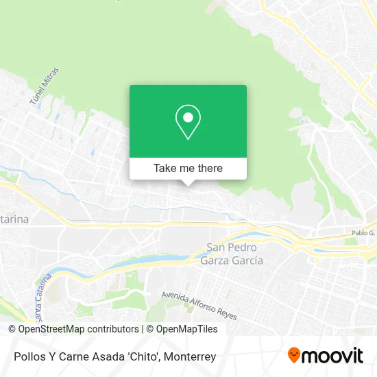 Pollos Y Carne Asada 'Chito' map