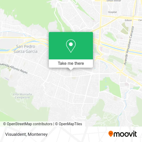Visualdent map