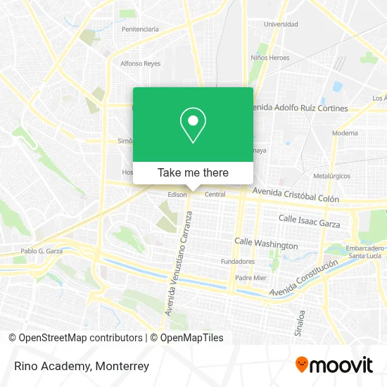 Rino Academy map