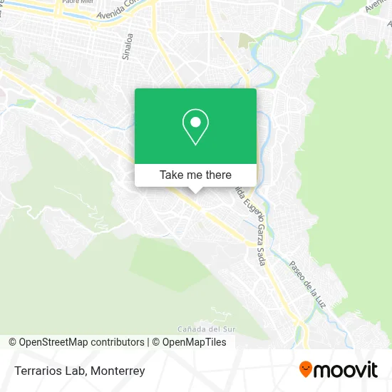 Terrarios Lab map