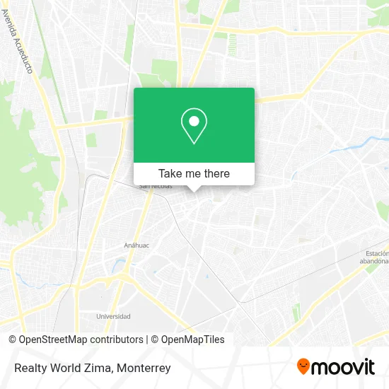 Realty World Zima map