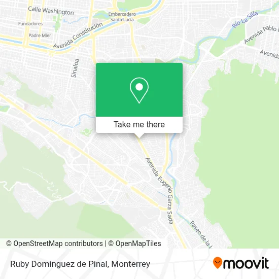 Ruby Dominguez de Pinal map
