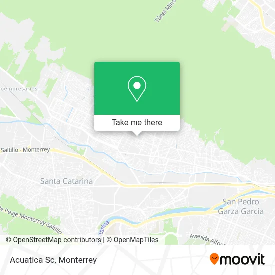 Acuatica Sc map