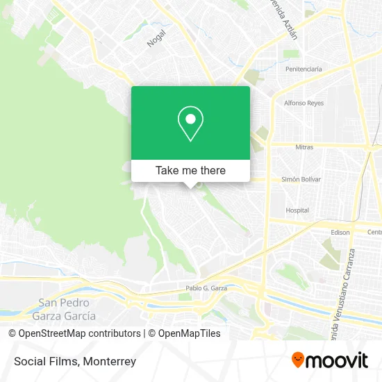 Social Films map
