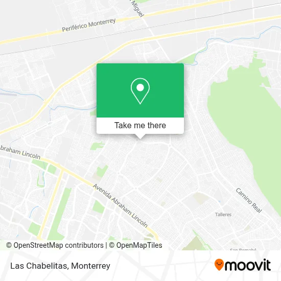 Las Chabelitas map