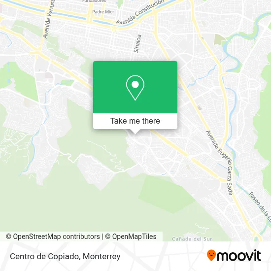 Centro de Copiado map