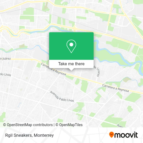 Rgil Sneakers map
