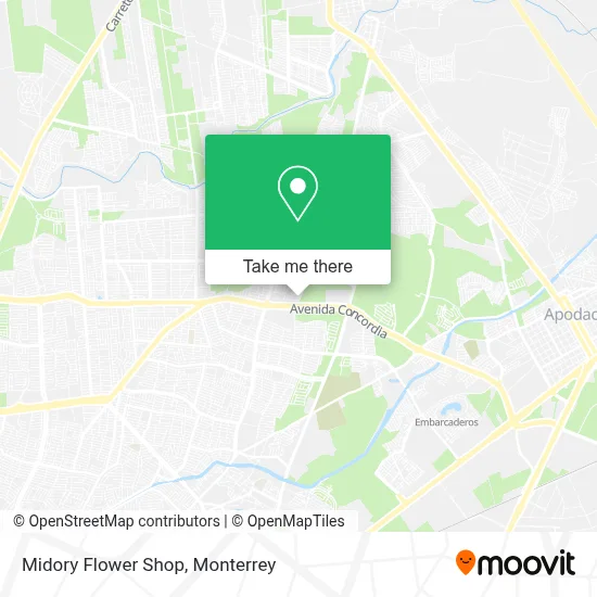 Midory Flower Shop map