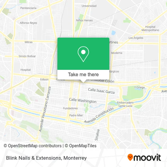 Blink Nails & Extensions map