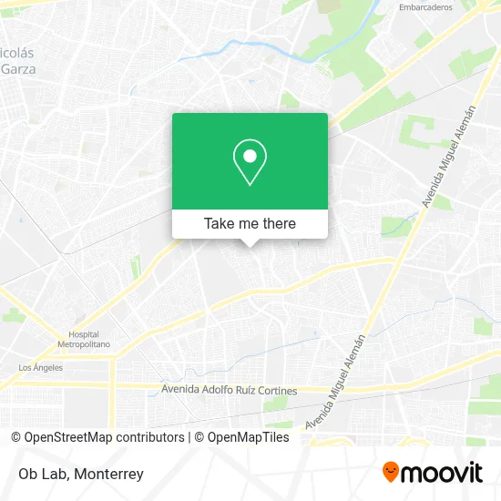 Ob Lab map