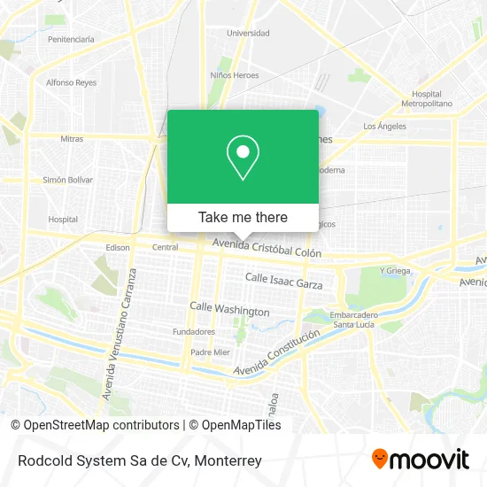 Rodcold System Sa de Cv map