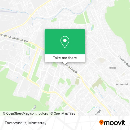 Factorynails map