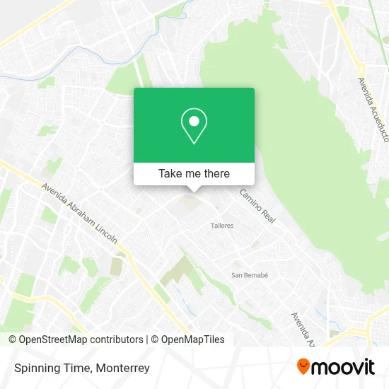 Spinning Time map