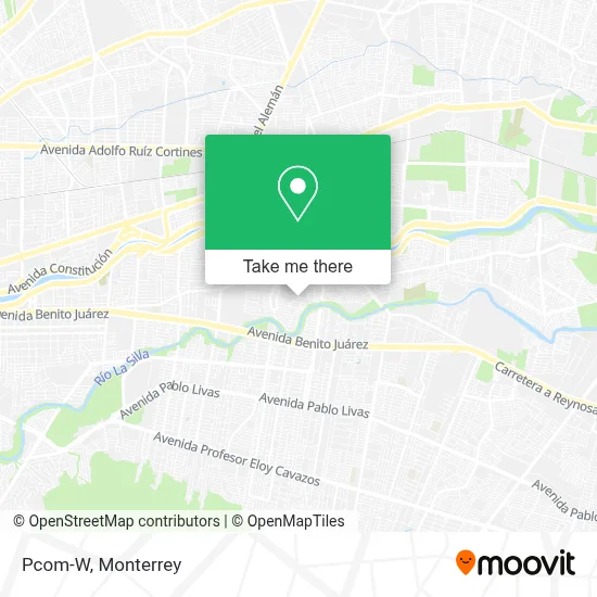 Pcom-W map