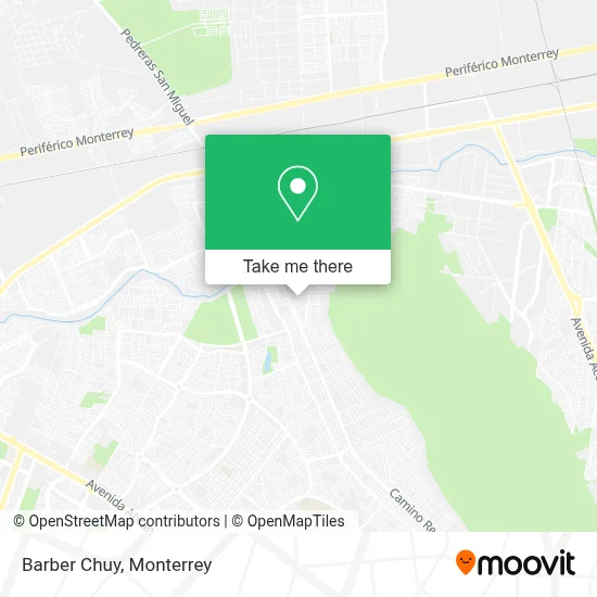 Barber Chuy map