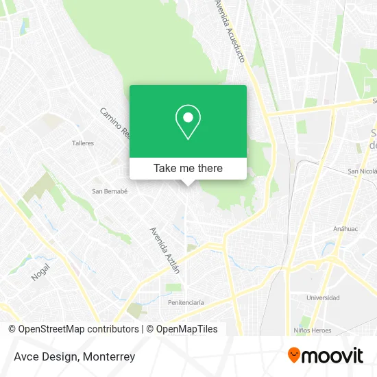 Avce Design map