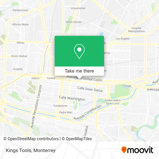 Kings Tools map