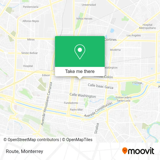Ruta map